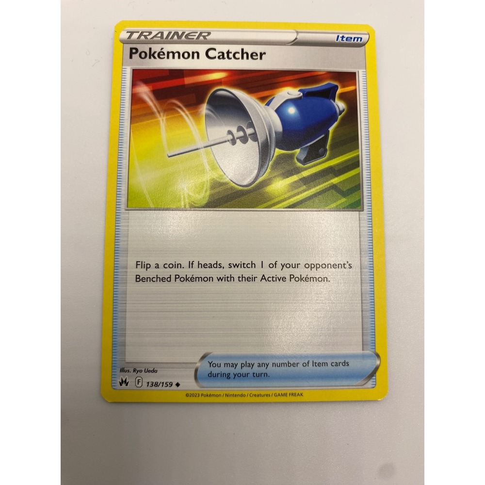 Pokemon Standard Pokemon‎ Catcher Yellow Crown Zenith 138/159 Uncommon F Trading